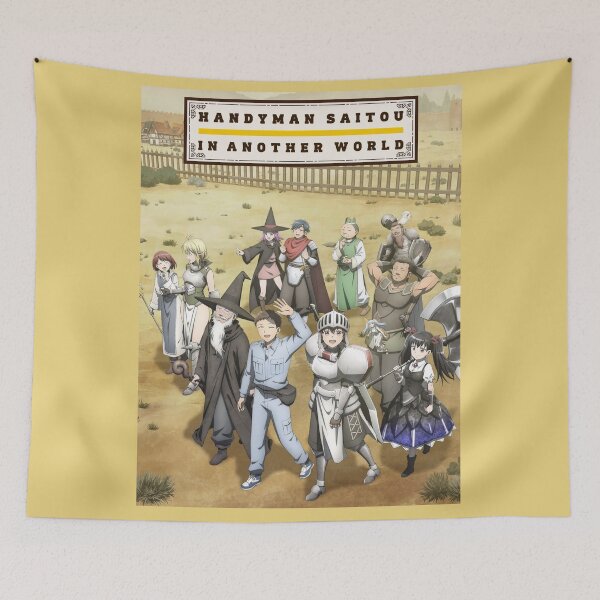 Item preview, graphic of characters from handyman saitou in another world designed and sold by Jercole.