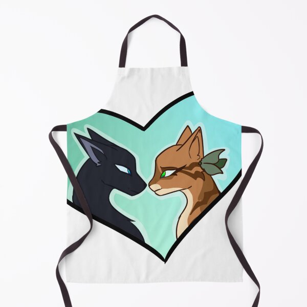 Item preview, Leafpool and Crowfeather Heart designed and sold by Dragonkitty11.