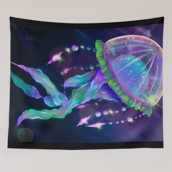 Item preview, Neon Jellyfish designed and sold by Megan Collum.