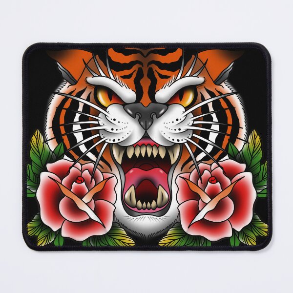 Item preview, Tiger & Roses designed and sold by green66designs.