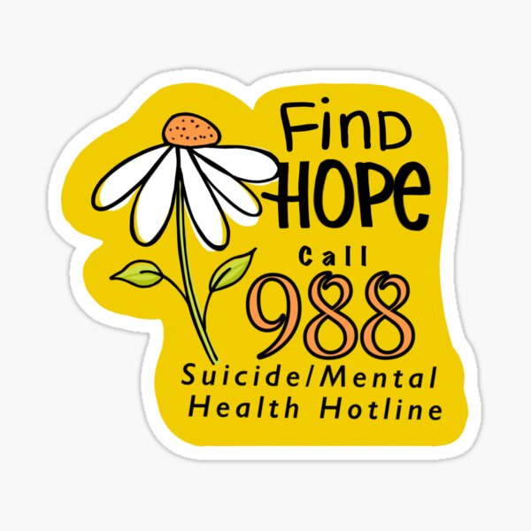 Suicide Awareness Heart Ribbon USA Sticker Decal, 5 Different sizes Truck  Window