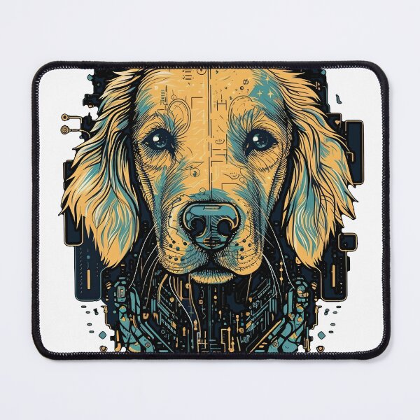 Item preview, GoldenTech - The Intelligent Retriever for Modern Dog Lovers designed and sold by DooodleGod.