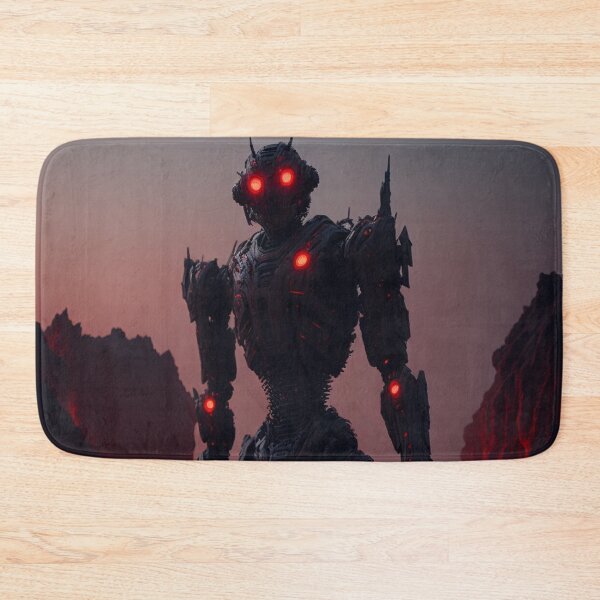 Item preview, Humanoid Android Red Robot: Red Vision designed and sold by ArtemExpressio.