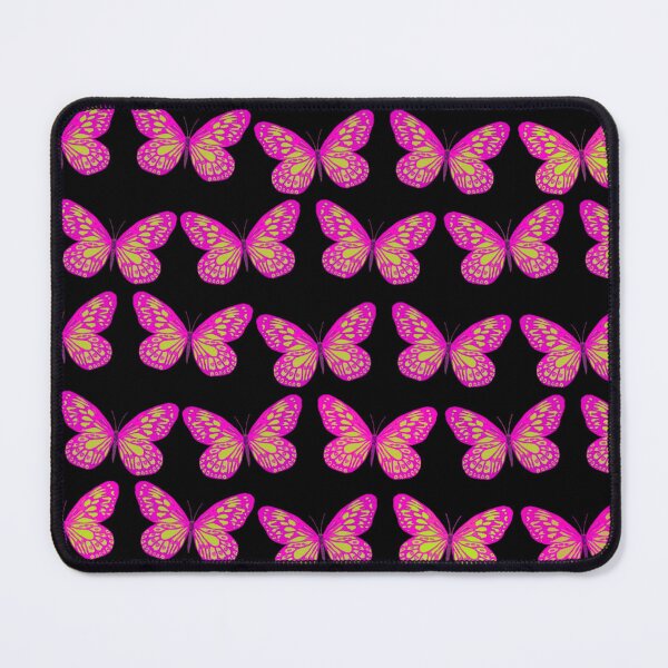 Item preview, Neon Pink and Lime Butterfly Pattern designed and sold by CATC0MMANDER.