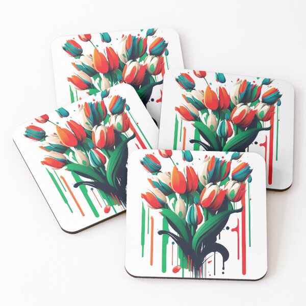 Item preview, Tulips Bouquet designed and sold by MVDigitalArt.