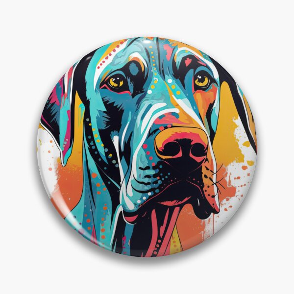 Item preview, Great Dane AI-Inspired Cute Closure artwork for Devoted Owners and Dog Lovers designed and sold by DooodleGod.