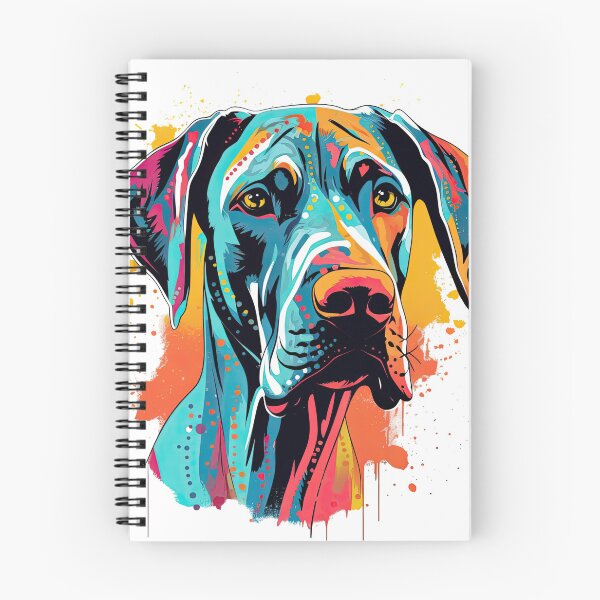 Item preview, Great Dane AI-Inspired Cute Closure artwork for Devoted Owners and Dog Lovers designed and sold by DooodleGod.