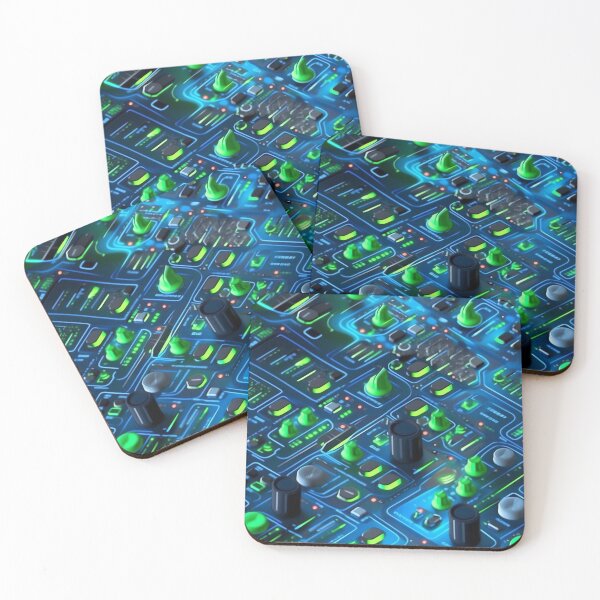 Item preview, phosphorescent music mixer designed and sold by ivanmejia.