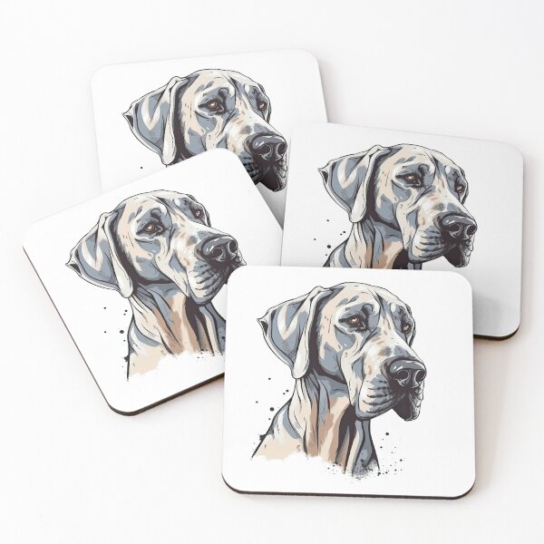 Item preview, Dane artworks Majestic Canine Graphic artwork for Loyal Breed designed and sold by DooodleGod.