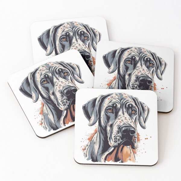 Item preview, Great Dane artworks: Collars and Closures for Affectionate Canine designed and sold by DooodleGod.