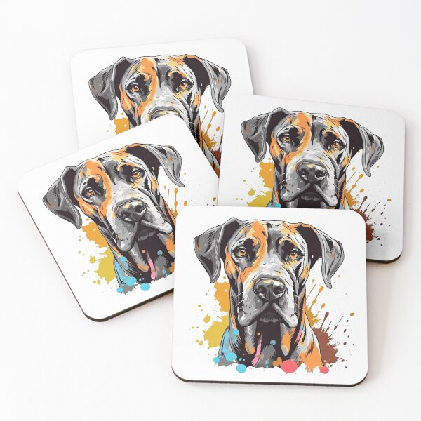 Item preview, Great Dane Graphic artwork: great Accessories & Nutrition for the Loyal Canine Breed designed and sold by DooodleGod.