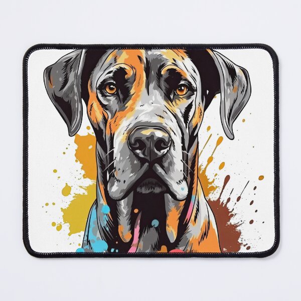 Item preview, Great Dane Graphic artwork: great Accessories & Nutrition for the Loyal Canine Breed designed and sold by DooodleGod.