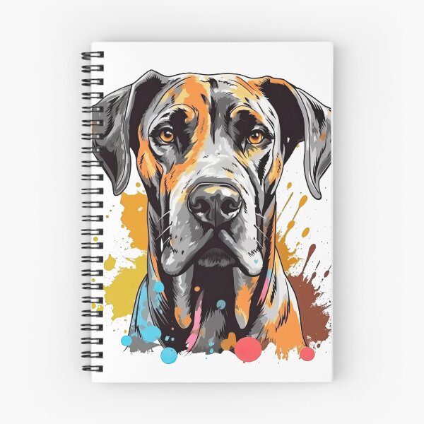 Item preview, Great Dane Graphic Artwork: Great Accessories & Nutrition for the Loyal Canine Breed designed and sold by DooodleGod.