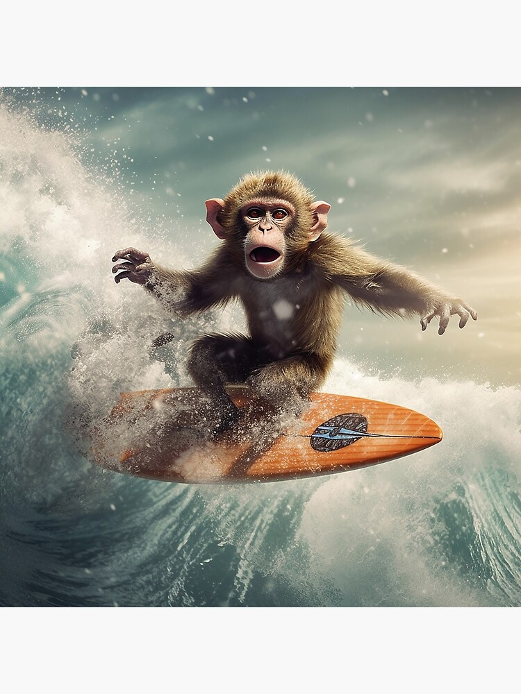 Monkey Surfing