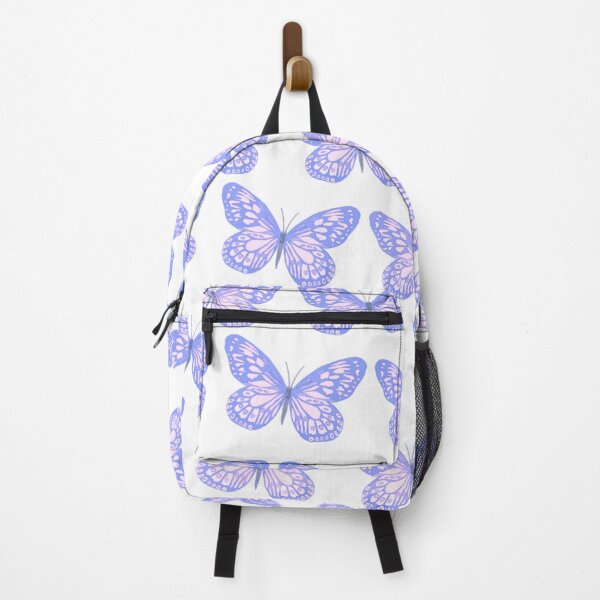 Item preview, Indigo and white butterfly pattern designed and sold by CATC0MMANDER.
