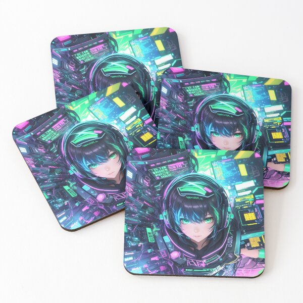 Item preview, Hacker Girl - Cyberpunk Hacking World designed and sold by CUpToDate.