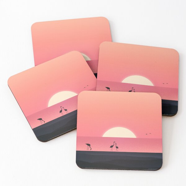 Item preview, Ethereal Dance: Ansenuza Flamingos designed and sold by fimdesigns.