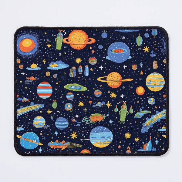 Item preview, Cosmic Galaxy Voyage - Celestial Outer Space Pattern designed and sold by AdventureCanvas.