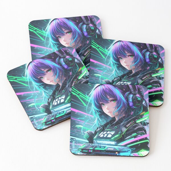 Item preview, Hacker Girl - Cyberpunk Hacking World designed and sold by CUpToDate.