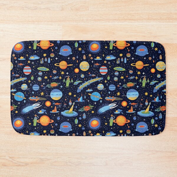 Item preview, Cosmic Galaxy Voyage - Celestial Outer Space Pattern designed and sold by AdventureCanvas.