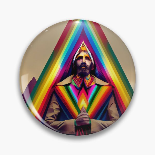 Item preview, 'Rainbows are the New Religion' Abstract Psychedelic Cult Culture designed and sold by ga-arts.