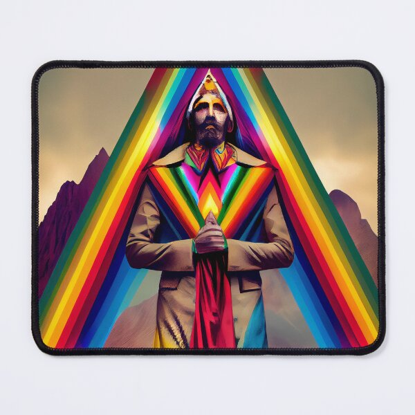 Item preview, 'Rainbows are the New Religion' Abstract Psychedelic Cult Culture designed and sold by ga-arts.