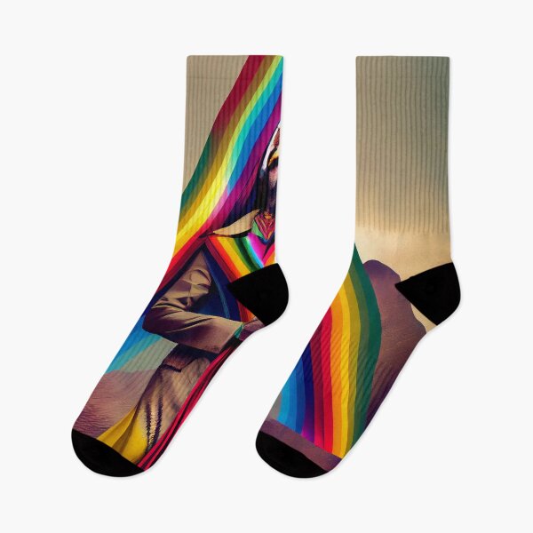 Item preview, 'Rainbows are the New Religion' Abstract Psychedelic Cult Culture designed and sold by ga-arts.