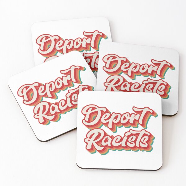 Item preview, deportar racistas designed and sold by Texterns.