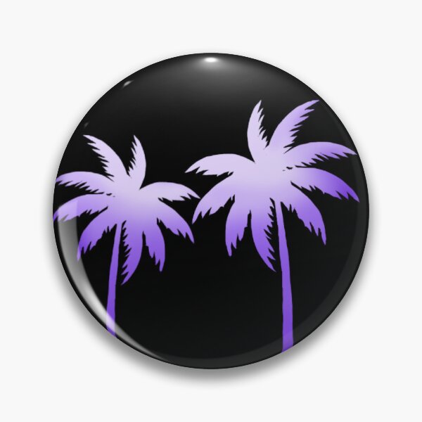 Item preview, Purple Palm trees designed and sold by Artistkhg.