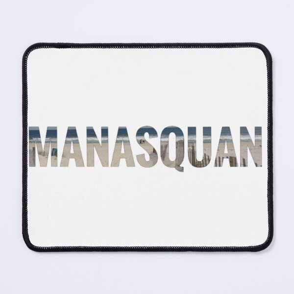 Item preview, Manasquan New Jersey Letters designed and sold by CoolShirtDepot.