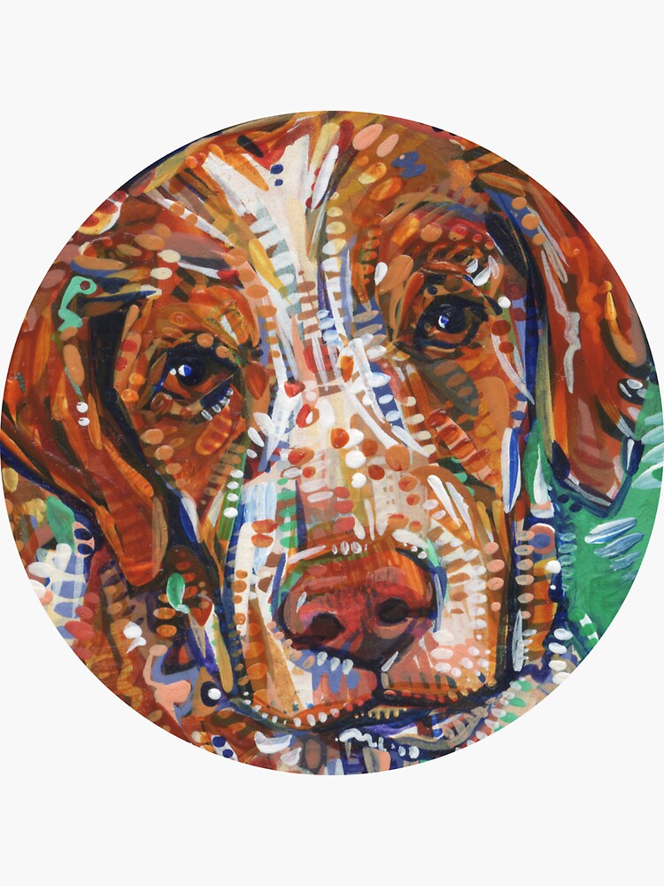 Brittany Spaniel Painting - 2017 by gwennpaints