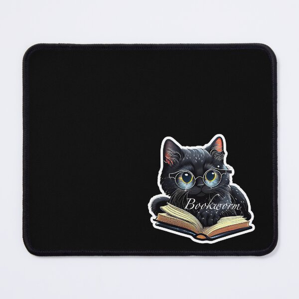 Item preview, Bookworm cat designed and sold by EdnaGarcia.