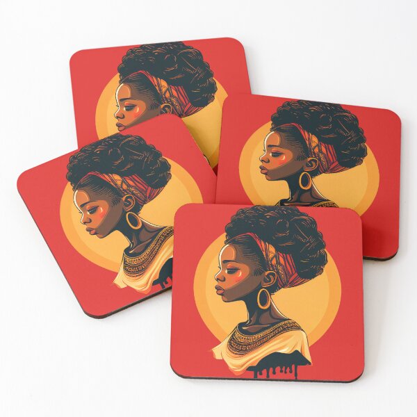Item preview, Black African Woman designed and sold by AfroMosaic.