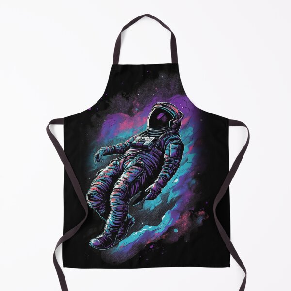 Artikelvorschau, Astronaut schwebt durch den Weltraum – lebendige Töne entworfen und verkauft von Galactic1Arts.