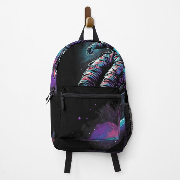 Item preview, Astronaut Hovering Through Space - Vibrant Tones designed and sold by Galactic1Arts.
