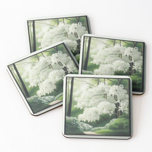 Item preview, a peaceful Viburnum wood 1 designed and sold by Wilderness Algorithm.