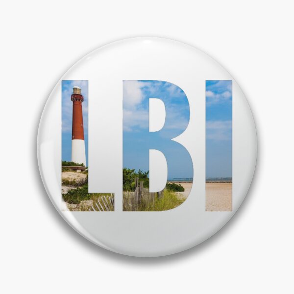 Item preview, Long Beach Island LBI New Jersey Letters designed and sold by CoolShirtDepot.