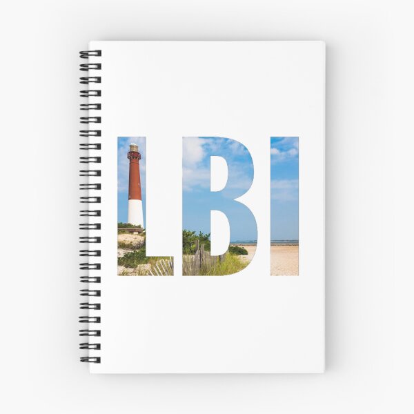 Item preview, Long Beach Island LBI New Jersey Letters designed and sold by CoolShirtDepot.