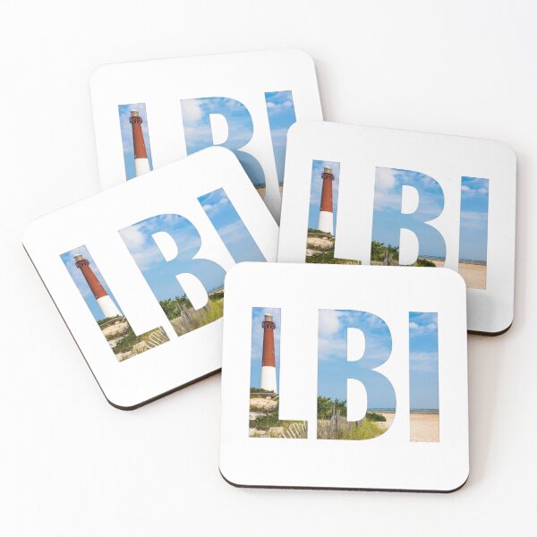 Item preview, Long Beach Island LBI New Jersey Letters designed and sold by CoolShirtDepot.