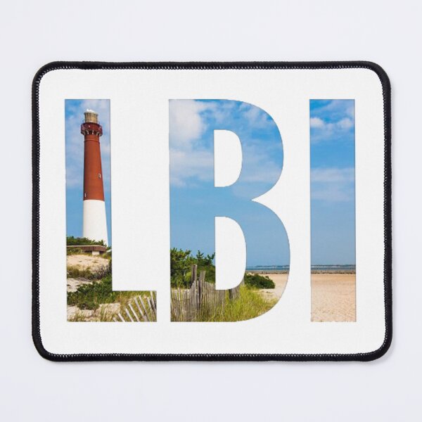 Item preview, Long Beach Island LBI New Jersey Letters designed and sold by CoolShirtDepot.