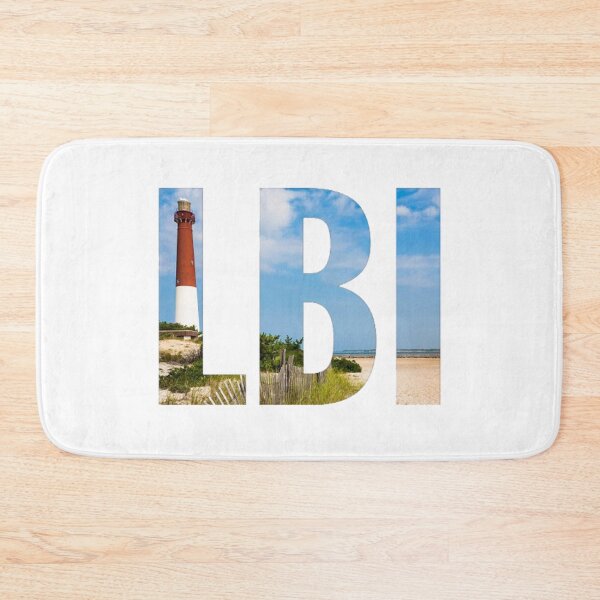 Item preview, Long Beach Island LBI New Jersey Letters designed and sold by CoolShirtDepot.