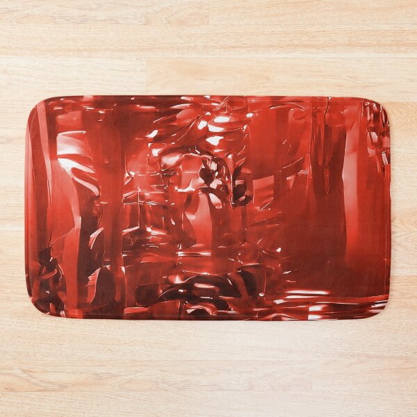 Item preview, Glimmering Red Flowing Waterfall designed and sold by deniselynnimage.