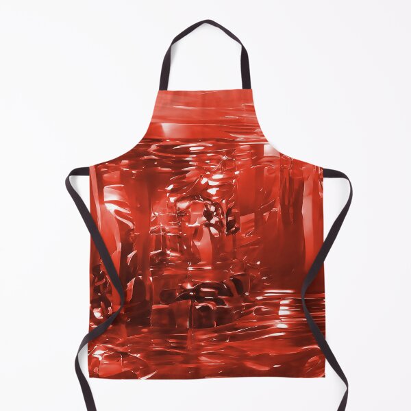 Item preview, Glimmering Red Flowing Waterfall designed and sold by deniselynnimage.