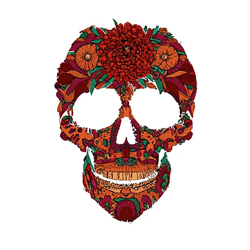 Artwork thumbnail, Pretty Skull by AbstractThreads