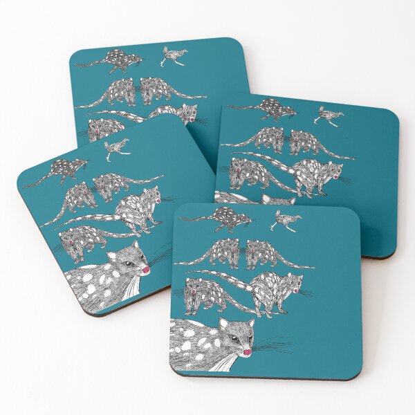 Item preview, Tasmanian Spotted-tailed Quolls designed and sold by topologydesign.