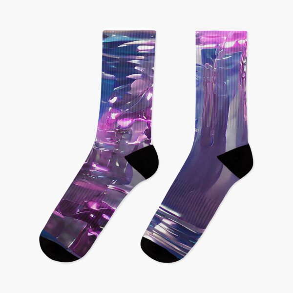 Item preview, Glistening Pink and Blue Flowing Waterfall designed and sold by deniselynnimage.