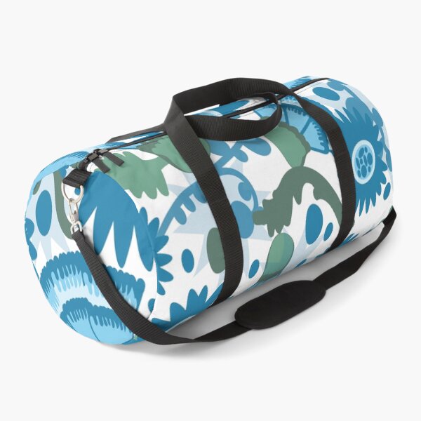 Item preview, Flowing Flowers Blue and White designed and sold by ClubCreativeArt.