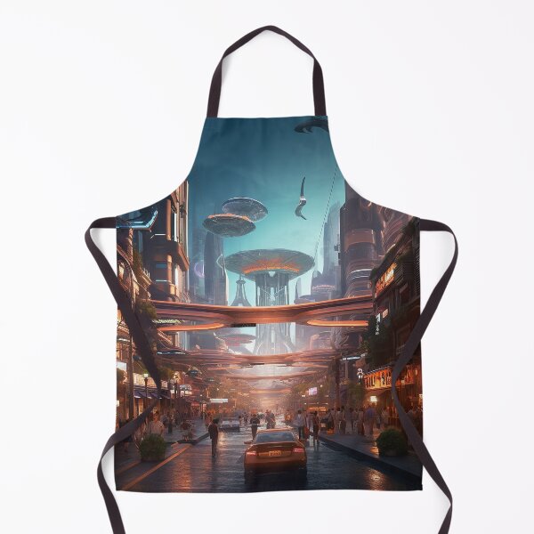 Item preview, Futuristic city  designed and sold by WarmBreeze1.