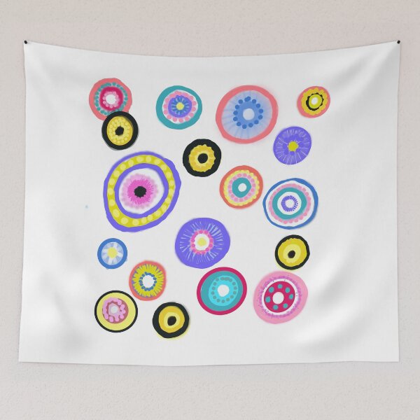 Item preview, círculos de carnaval designed and sold by Adasha Knight.
