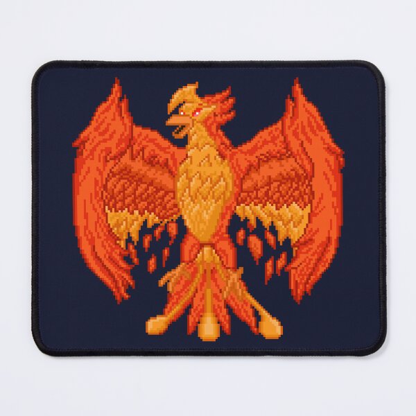 Item preview, Pixel Art Phoenix designed and sold by PixelCarvel.